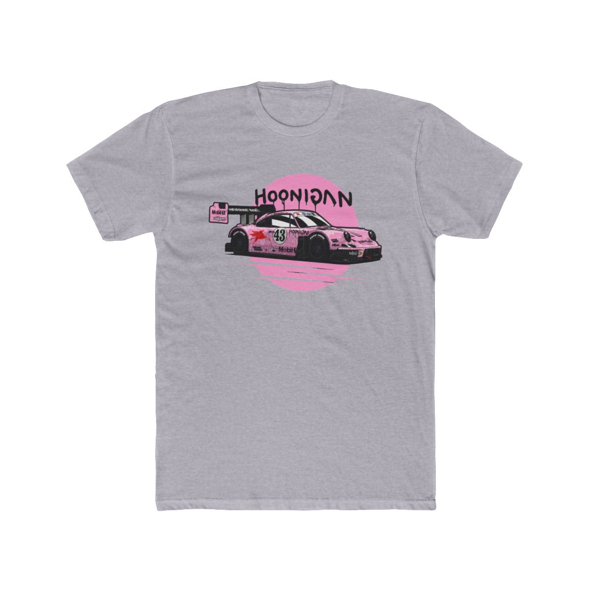 Pink Hoonipigasus Hoonigan Pikes Peak Race Car T Shirt