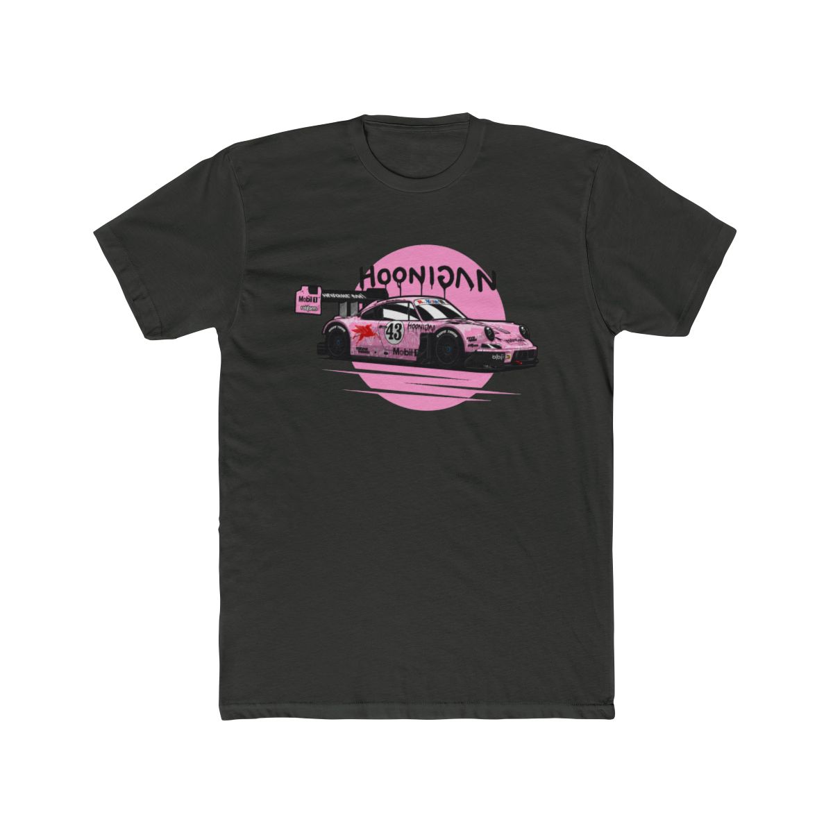Pink Hoonipigasus Hoonigan Pikes Peak Race Car T Shirt - alternate angle 5, merchandise
