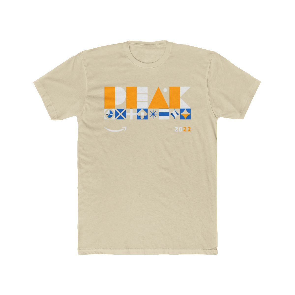 Amazon Peak Official 2022 Orange Blue White Logo Black T Shirt XL - alternate angle 4, merchandise