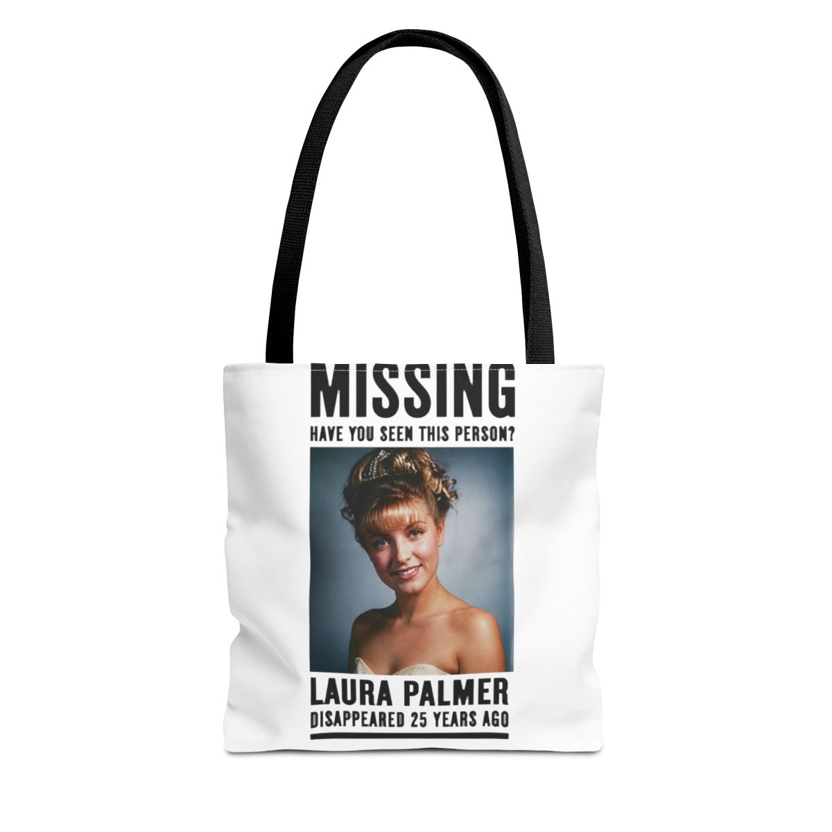 Laura Palmer Bags - Twin Peaks Inspired Canvas Bag - David Lynch Tote