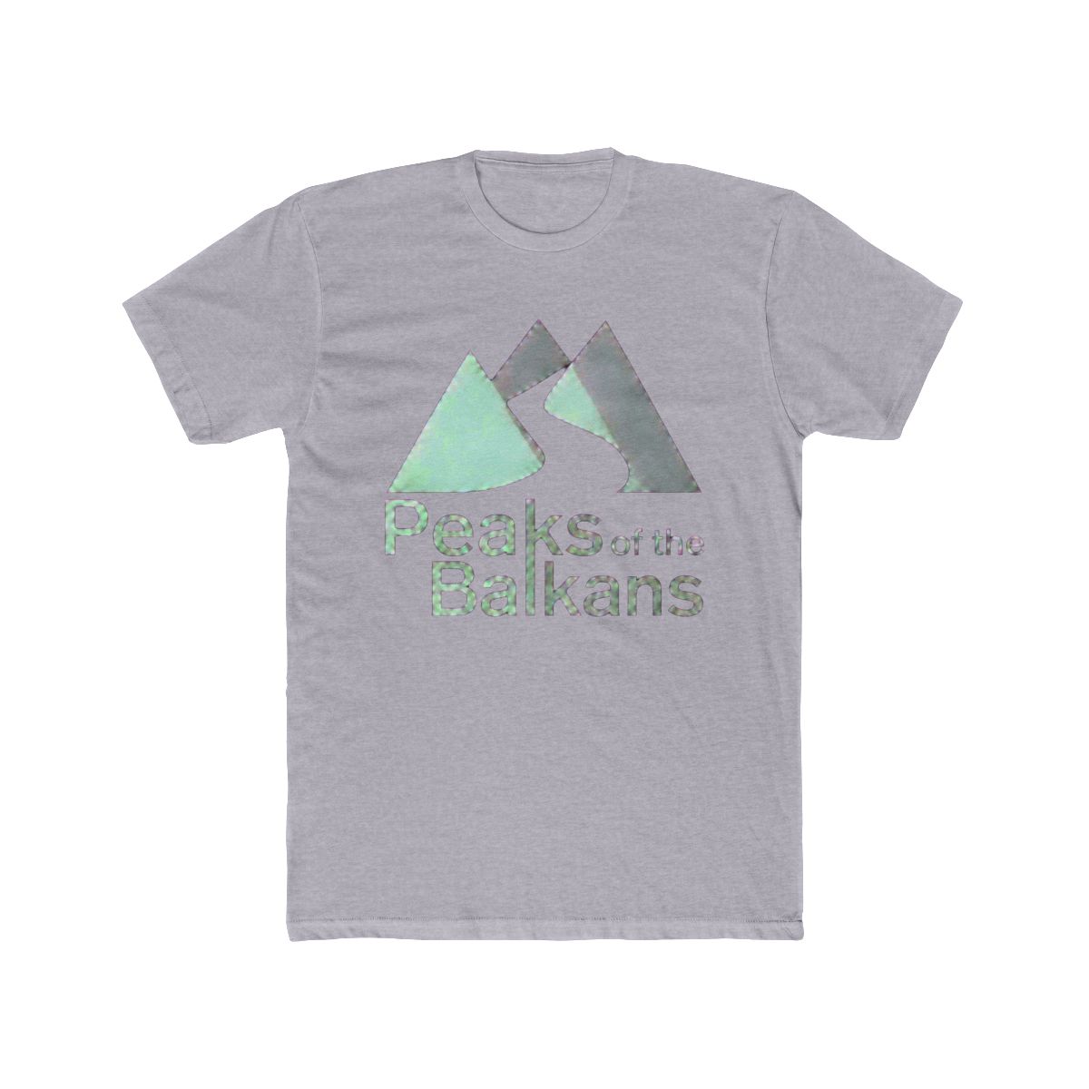 Peaks of the Balkans Trail Shirt || Logo || Minimalistic || Heavyweight T Shirt || Souvenir Gift for Hikers