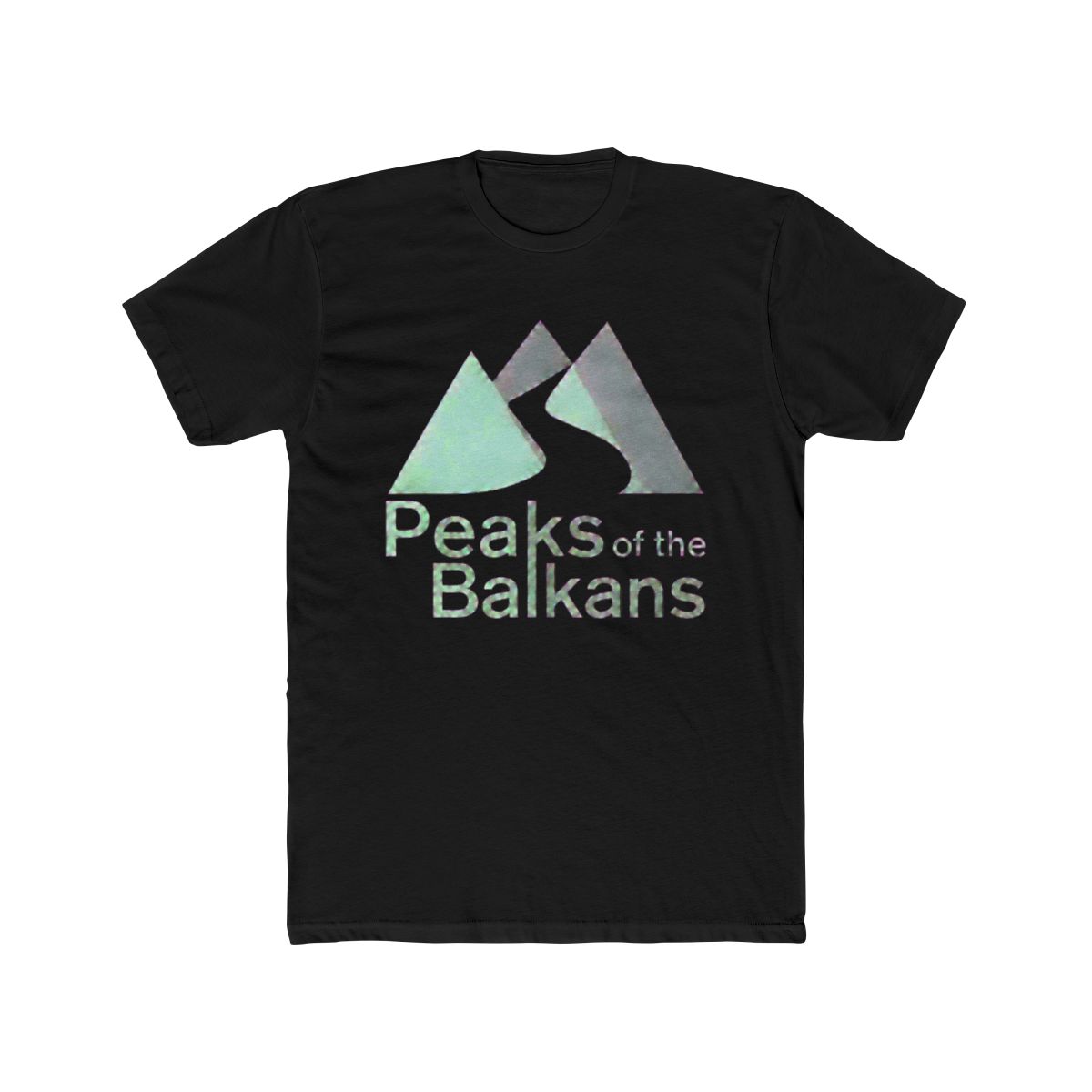Peaks of the Balkans Trail Shirt || Logo || Minimalistic || Heavyweight T Shirt || Souvenir Gift for Hikers - alternate angle 3, merchandise