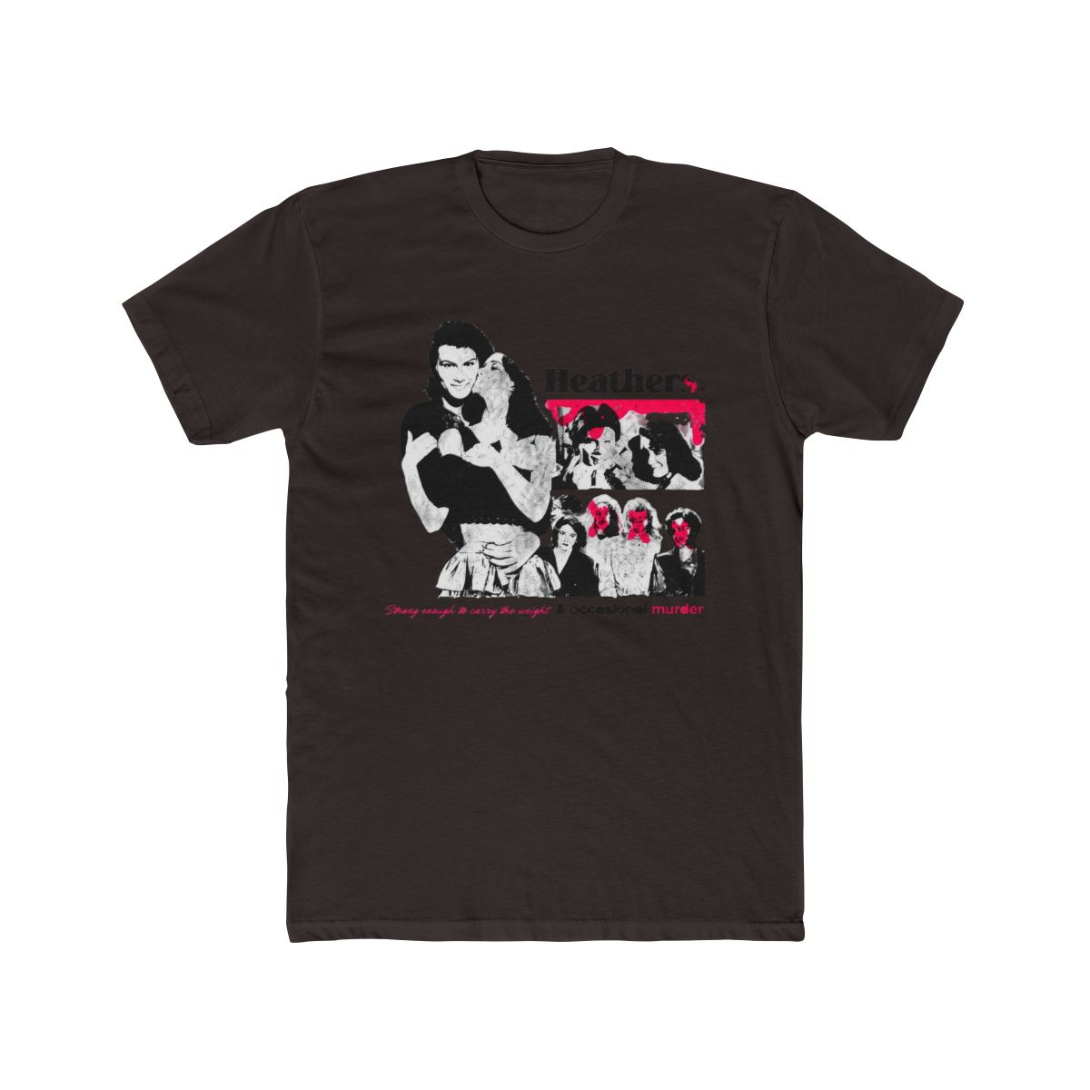 Vintage 90s Heathers 1988 Tee, Heathers 1988 T Shirt, Twin Peaks Merch, Graphic Tee, Pop Culture Shirt - alternate angle 2, merchandise