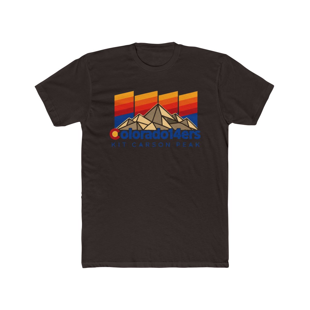 CO 14er T Shirt | Kit Carson Peak - alternate angle 2, merchandise