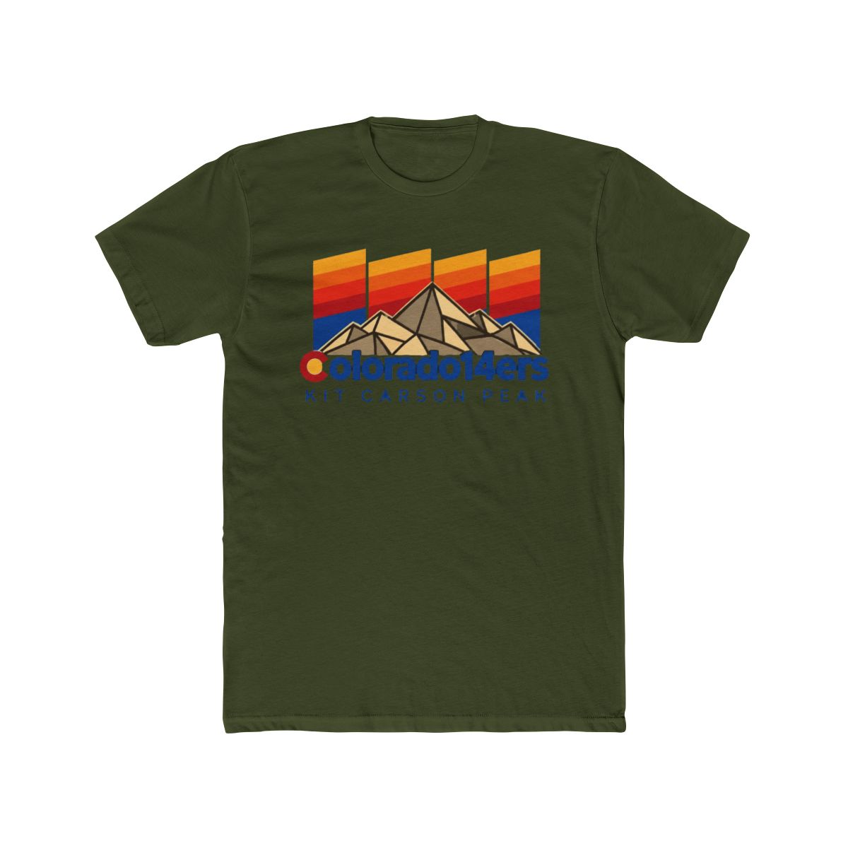 CO 14er T Shirt | Kit Carson Peak - alternate angle 5, merchandise