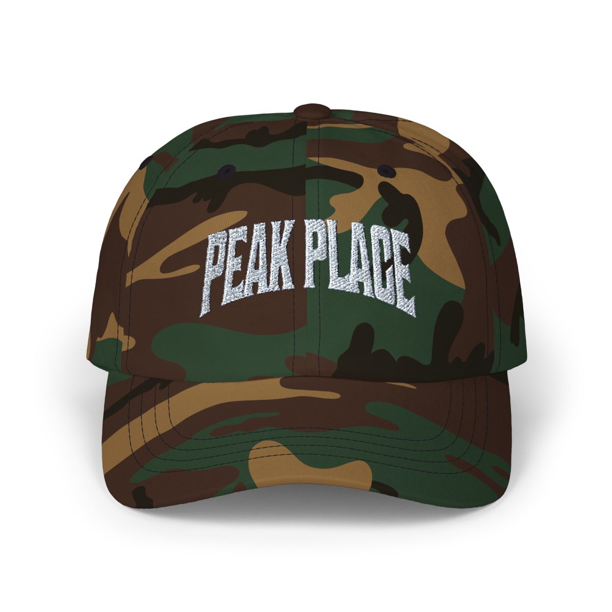 Peak Place Baseball Cap Peak Place Dad Hat New Mexico NM Hat Souvenir - alternate angle 4, merchandise