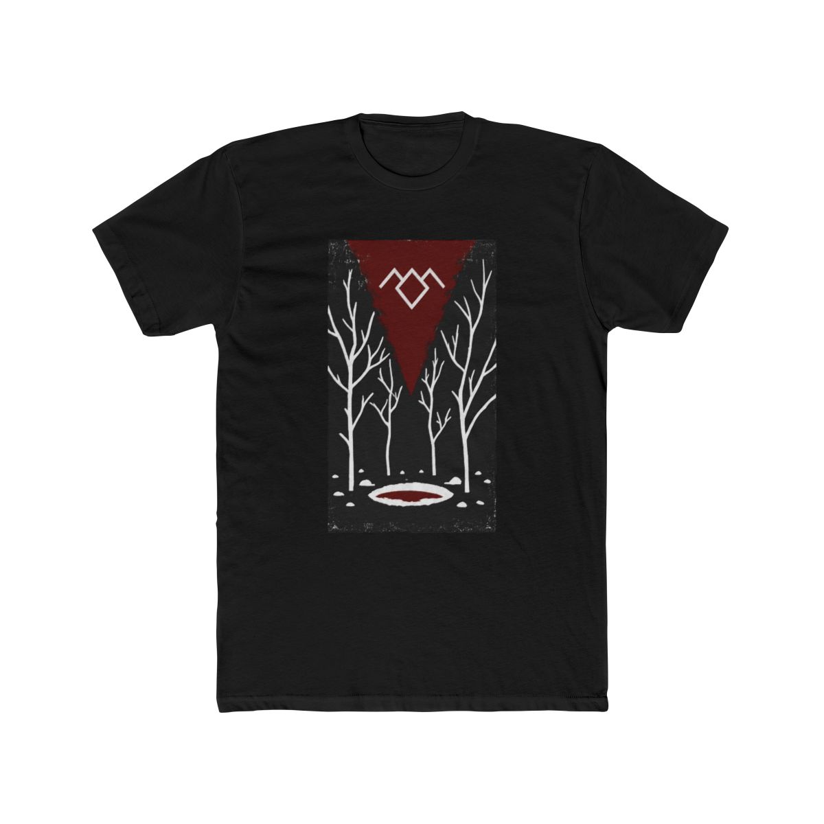 Twin Peaks Black Lodge Entrance T Shirt - alternate angle 3, merchandise