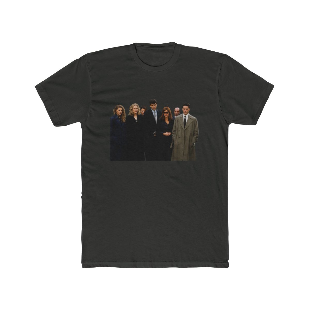 Twin Peaks Funeral Mourners T Shirt - alternate angle 5, merchandise