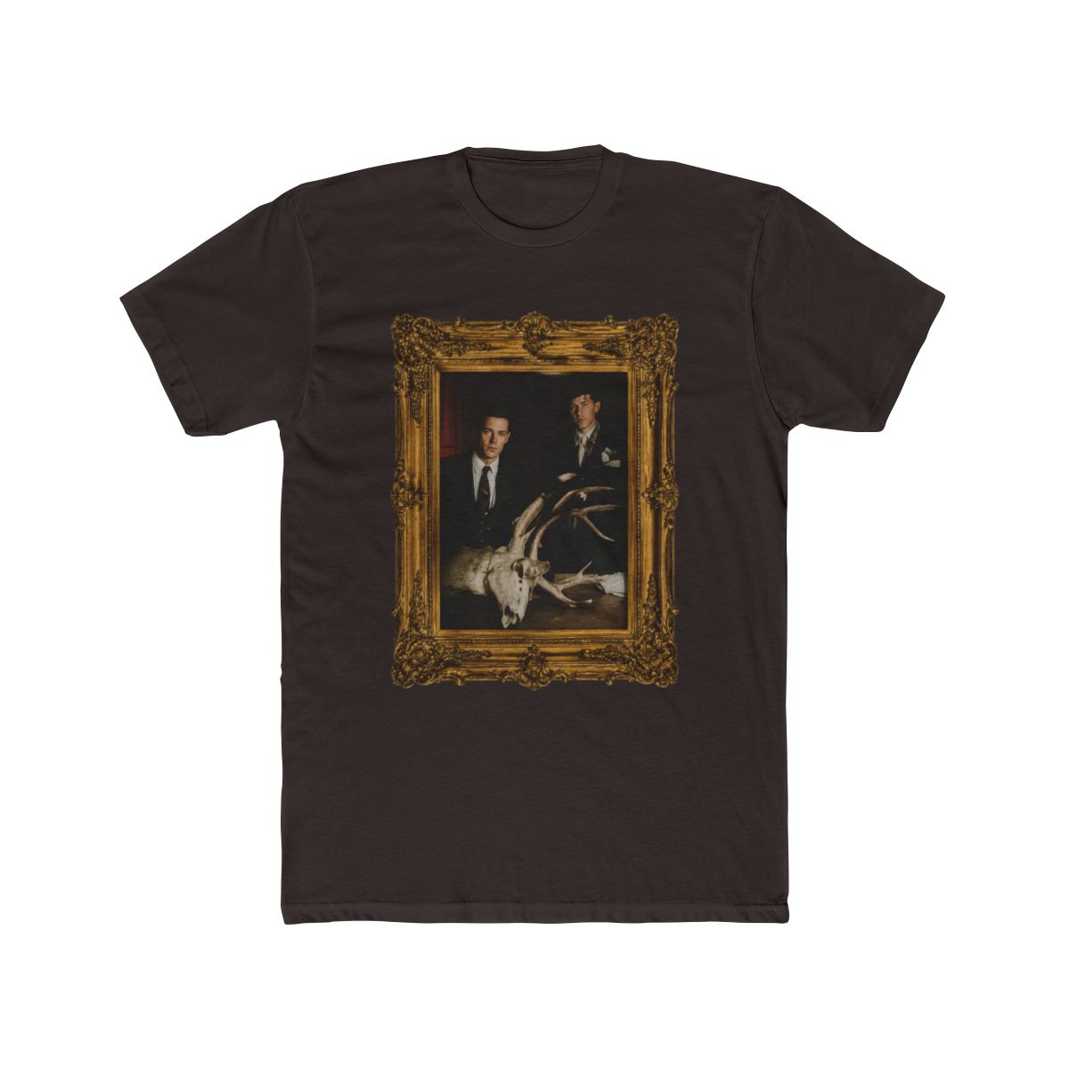 Twin Peaks Deer Head Frame T Shirt - alternate angle 2, merchandise