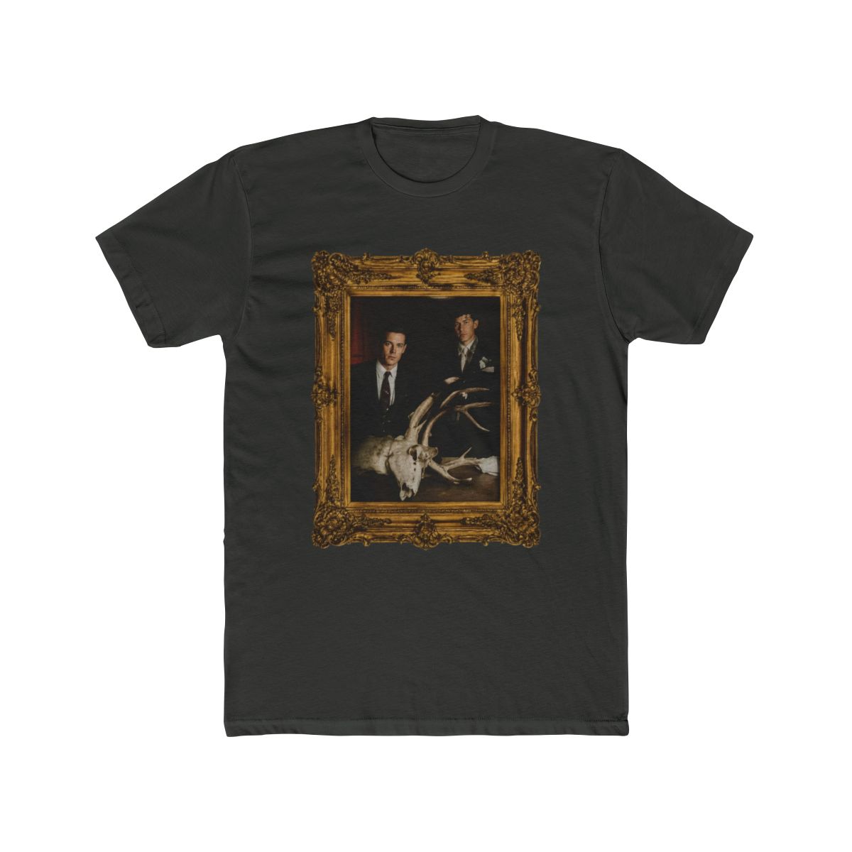 Twin Peaks Deer Head Frame T Shirt - alternate angle 5, merchandise