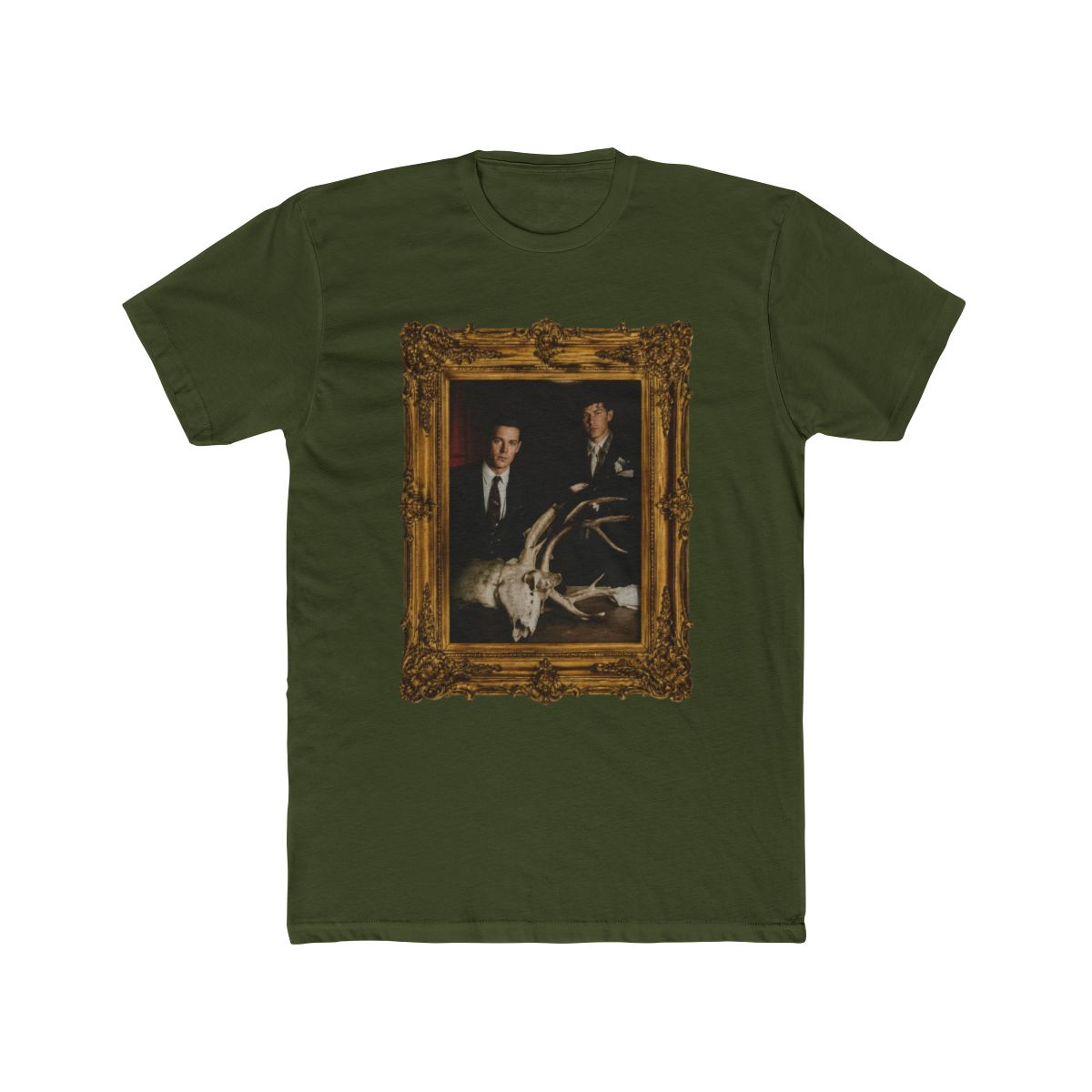 Twin Peaks Deer Head Frame T Shirt - alternate angle 4, merchandise