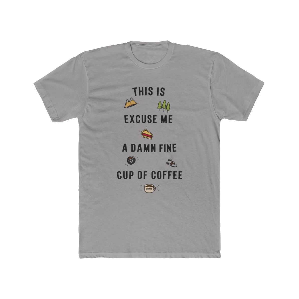 Twin Peaks Fine Cup of Coffee T Shirt - Official T-Shirts merchandise