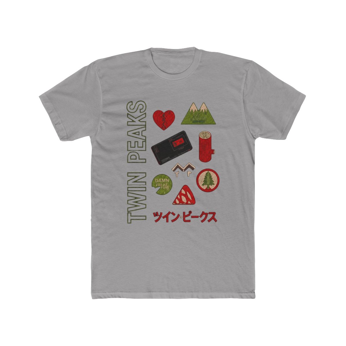 Twin Peaks Icons T Shirt - Official T-Shirts merchandise