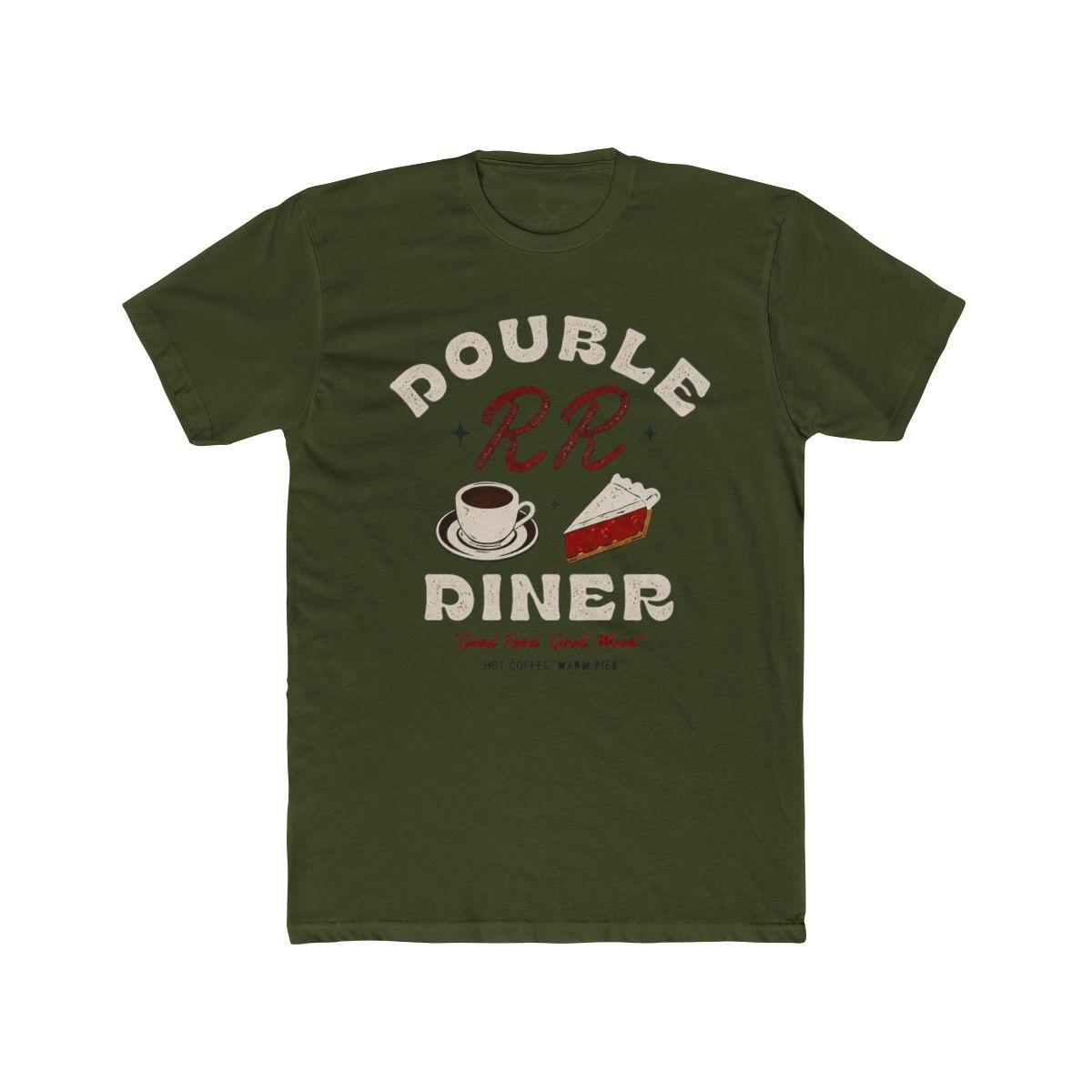 Twin Peaks Double R Diner T Shirt - alternate angle 4, merchandise