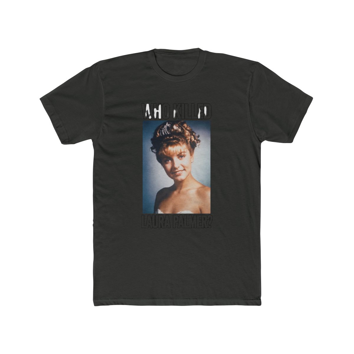 Twin Peaks Laura Palmer Missing Big & Tall T Shirt - alternate angle 5, merchandise