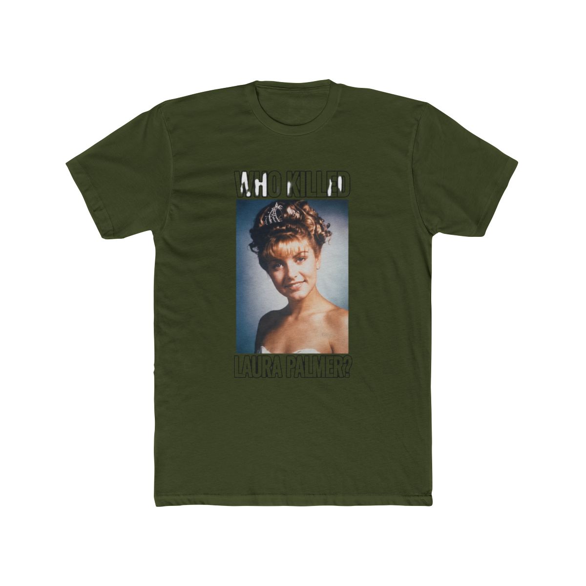 Twin Peaks Laura Palmer Missing Big & Tall T Shirt - alternate angle 4, merchandise
