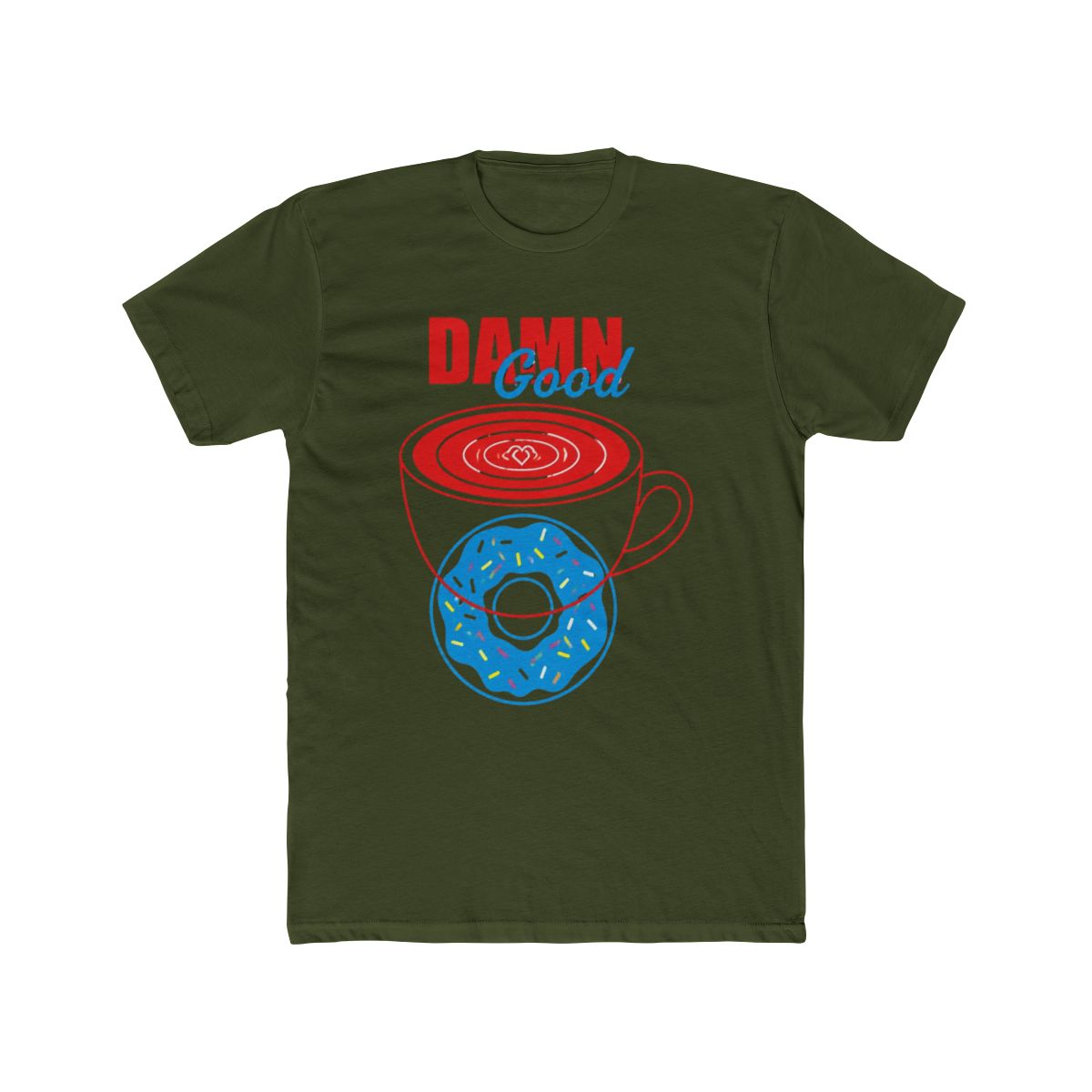 Twin Peaks Good Coffee and Donut T Shirt - alternate angle 5, merchandise