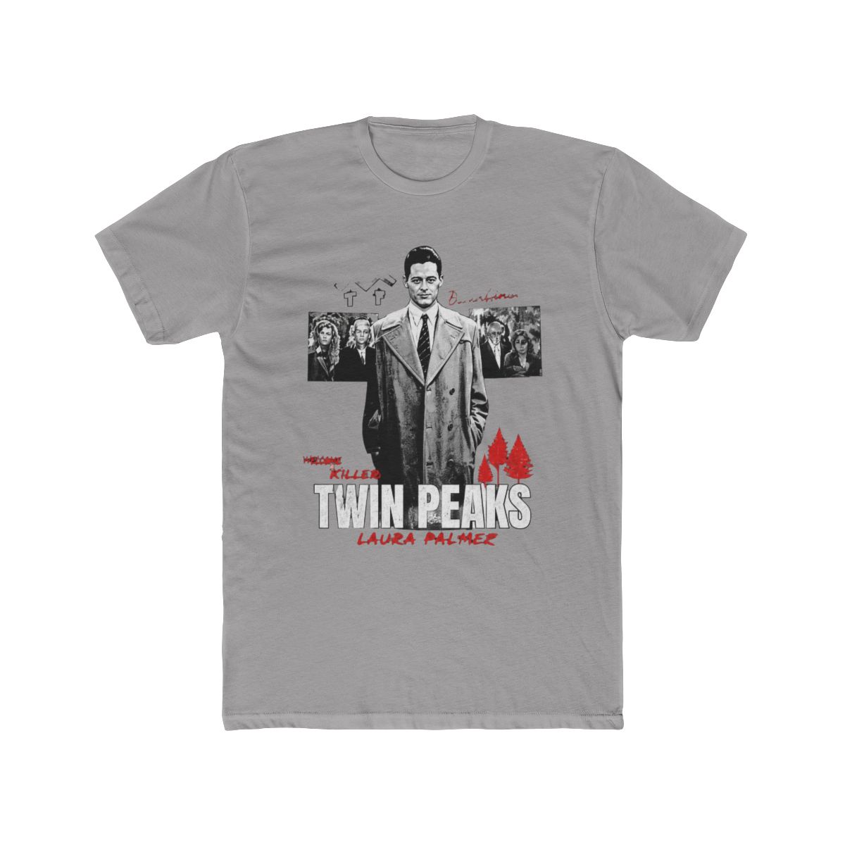 Twin Peaks Agent Cooper Mineral Wash T Shirt - Official T-Shirts merchandise