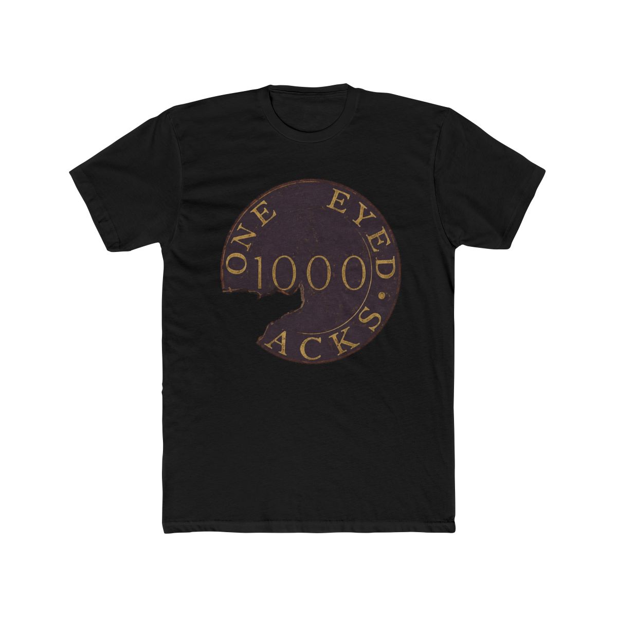 Twin Peaks One Eyed Jacks Poker Chip T Shirt - alternate angle 3, merchandise