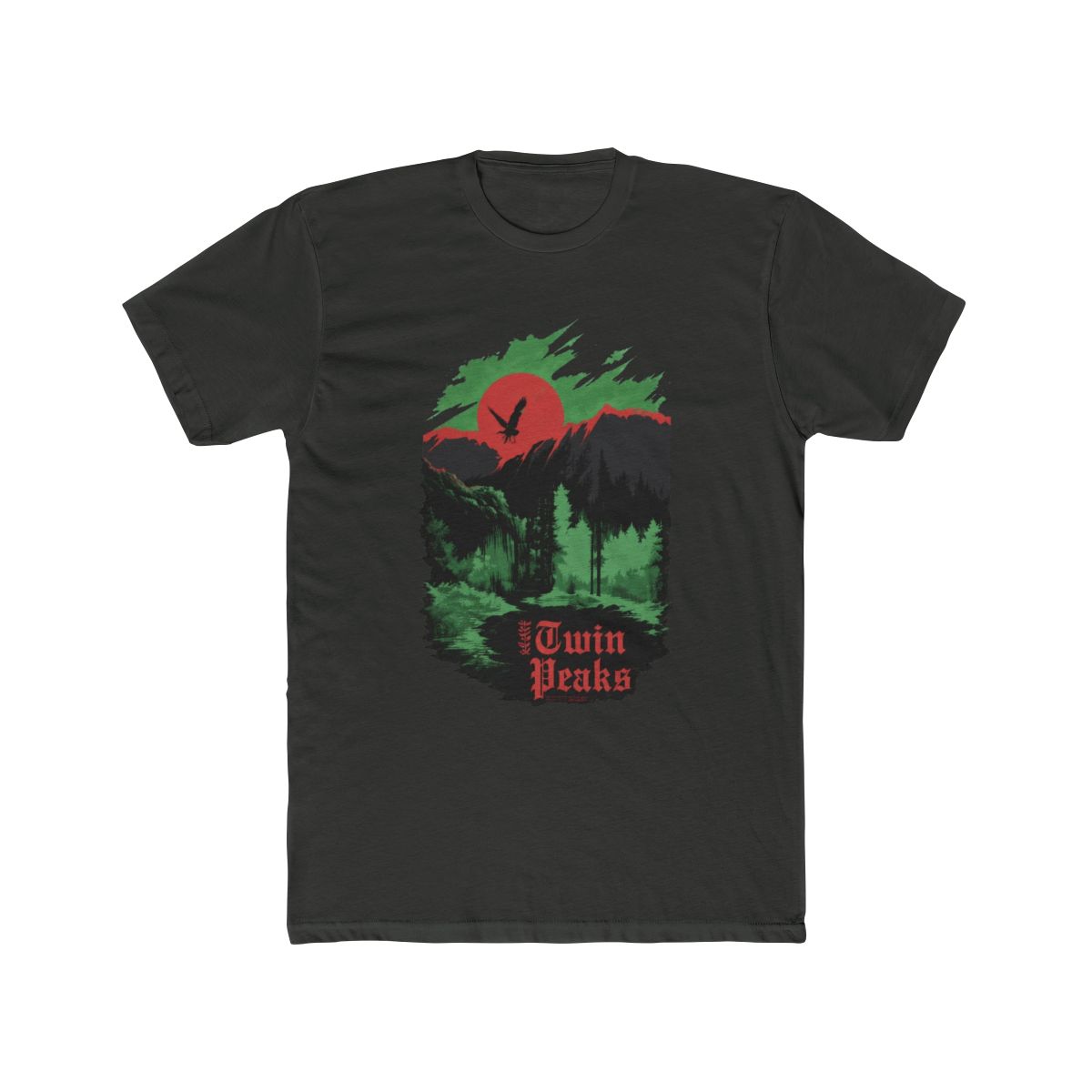 Twin Peaks Big & Tall T Shirt - alternate angle 5, merchandise