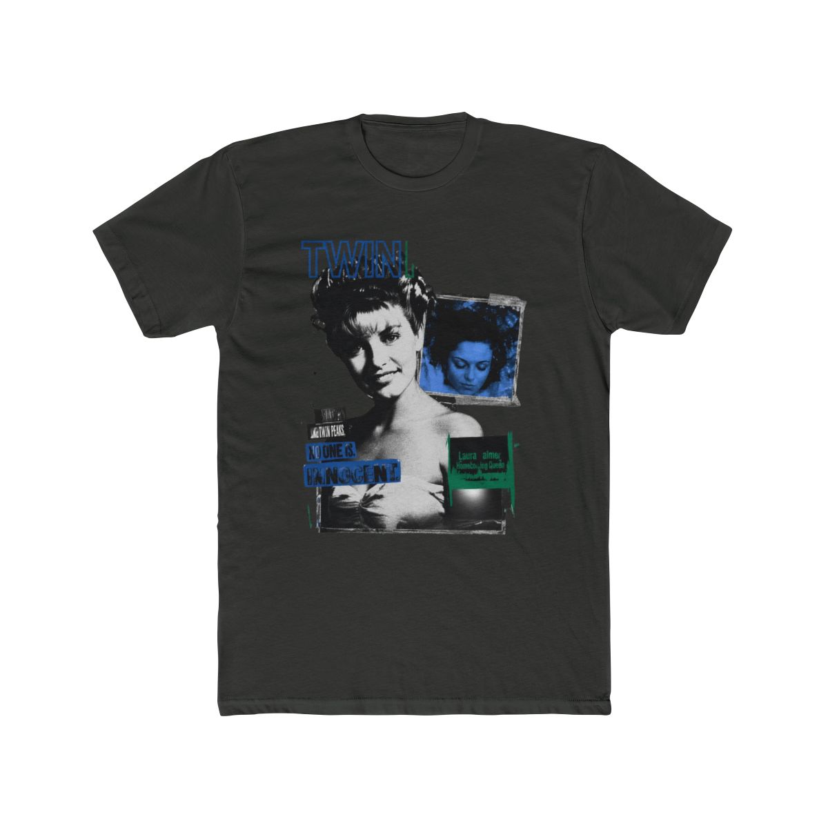 Twin Peaks Who Killed Laura Palmer? T Shirt - alternate angle 5, merchandise