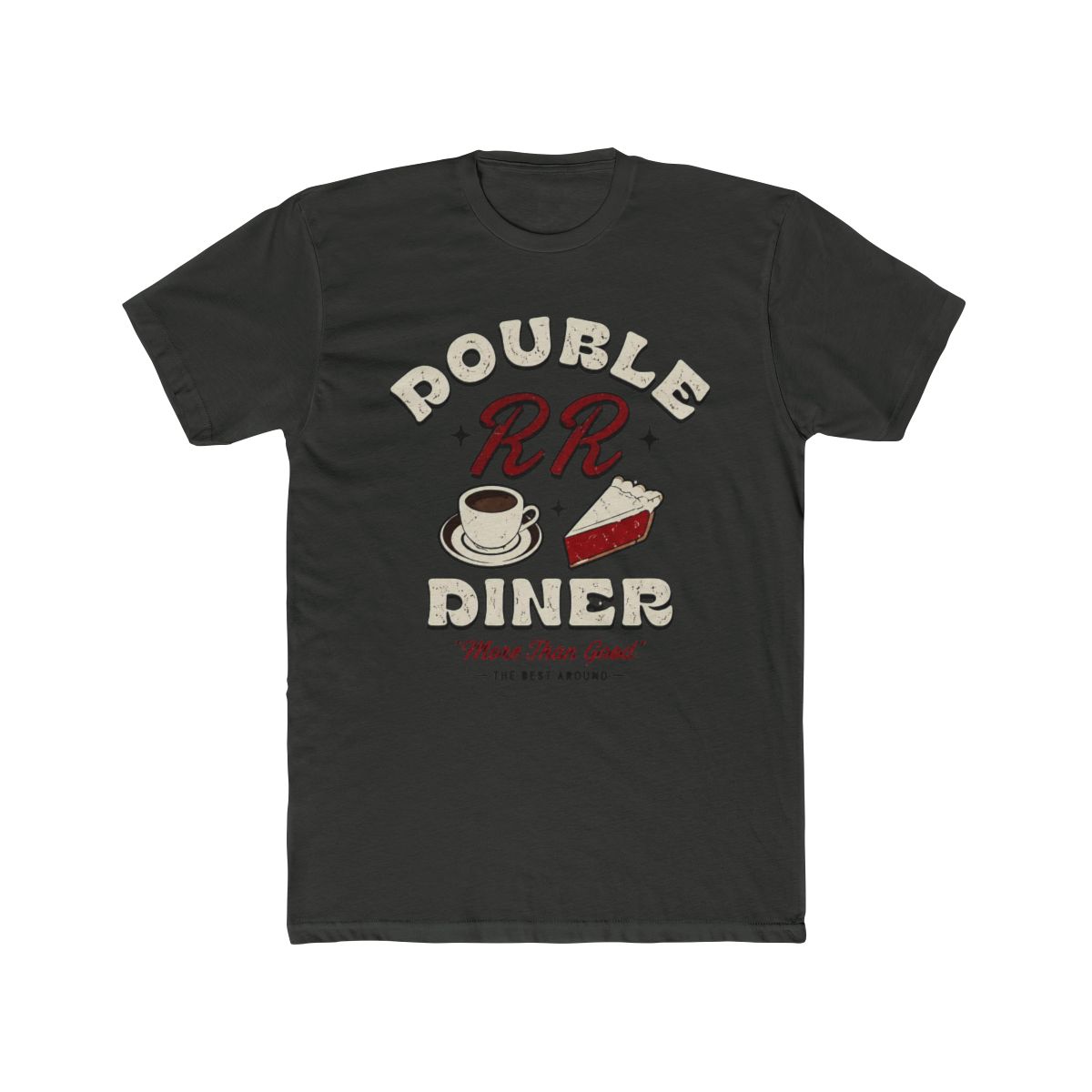 Twin Peaks Double R Diner Mineral Wash T Shirt - alternate angle 5, merchandise