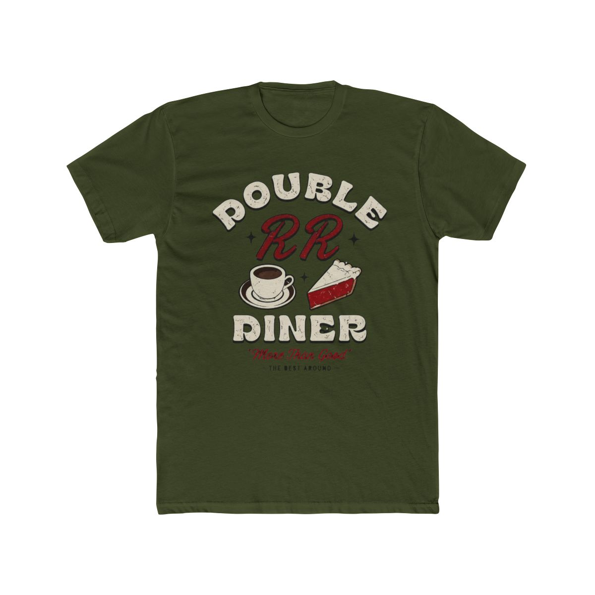Twin Peaks Double R Diner Mineral Wash T Shirt - alternate angle 4, merchandise